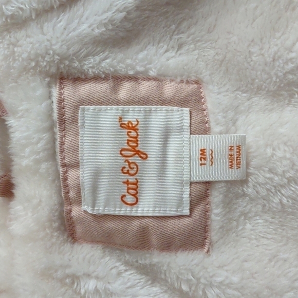 Cat & Jack Pink Denim Jacket Size 12 Months - Picture 5 of 7